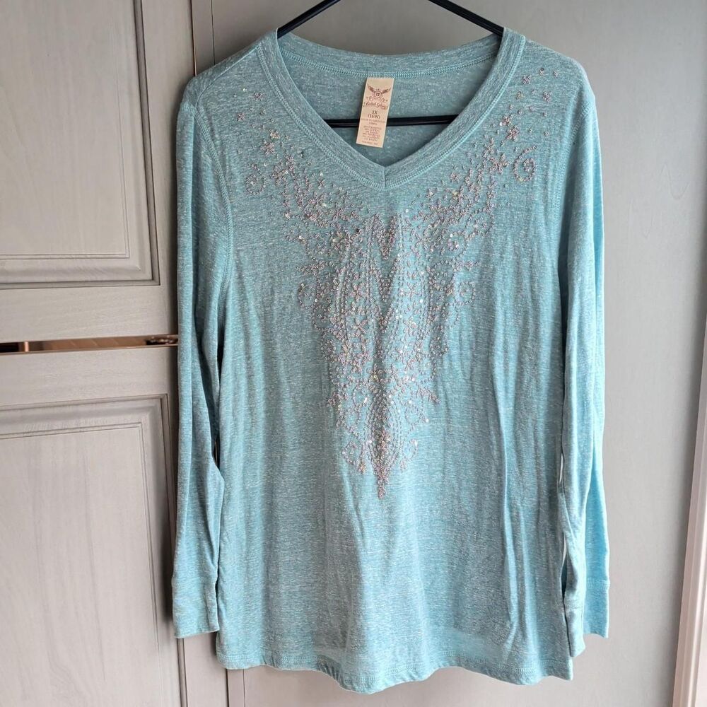 Faded-glory Women's Blue Shirt